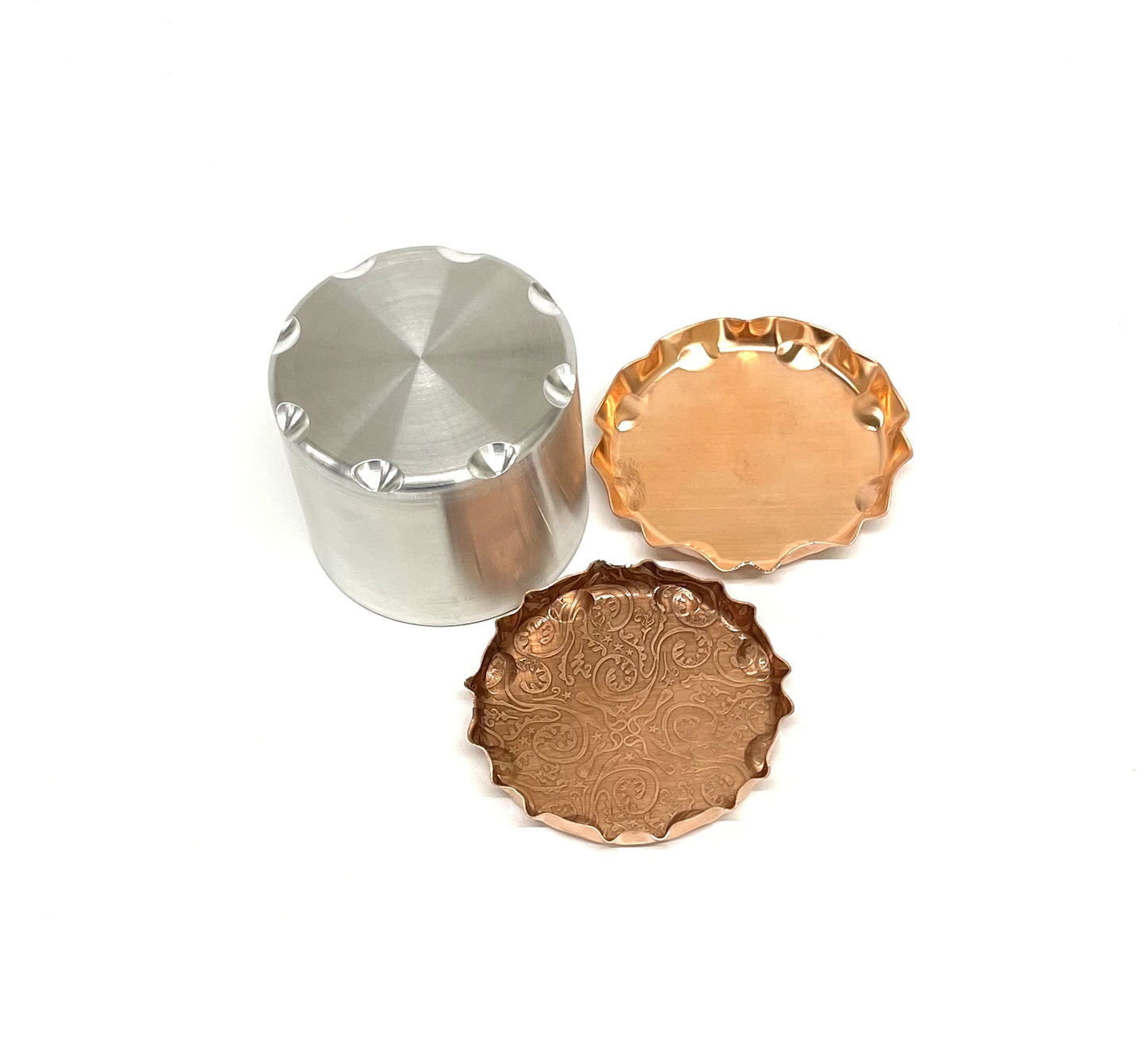STEEL RADIUS DESIGNED FORMERS. 2-1/2" - 3” - 3-1/2" OR 4” DIA.