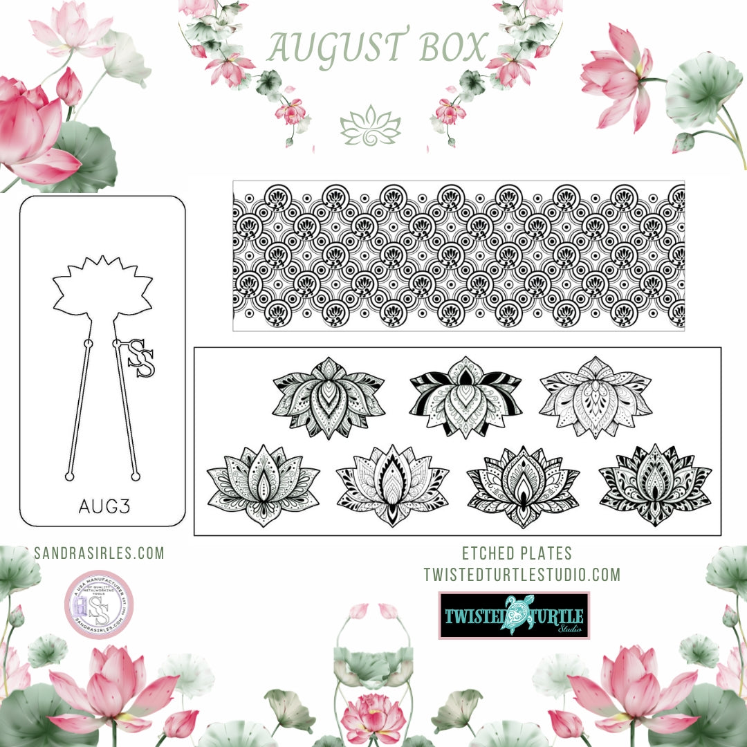 8 AUGUST 2026 BOX – LOTUS BLOOM & SACRED PATTERNS