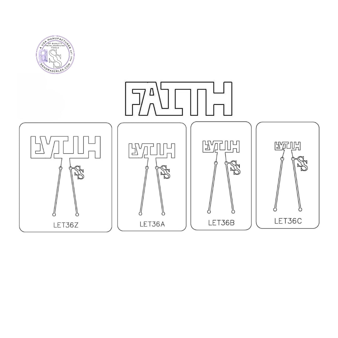 PANCAKE DIE- LETTERS- NUMBERS- WORDS