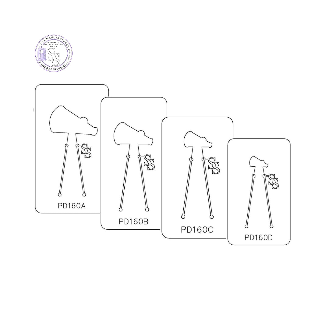 PANCAKE DIE PD160 CHEER MEGAPHONE