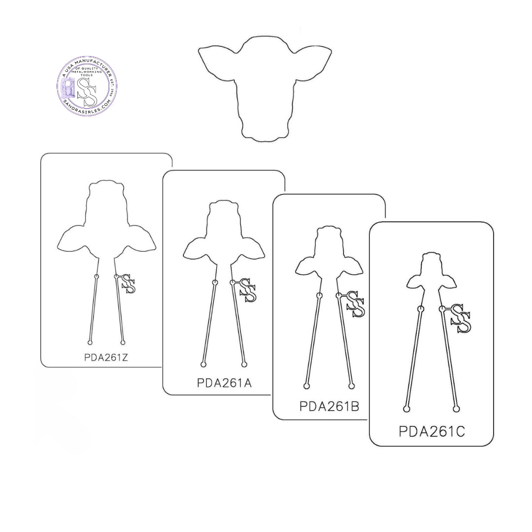 PANCAKE DIE PDA261 COW HEAD