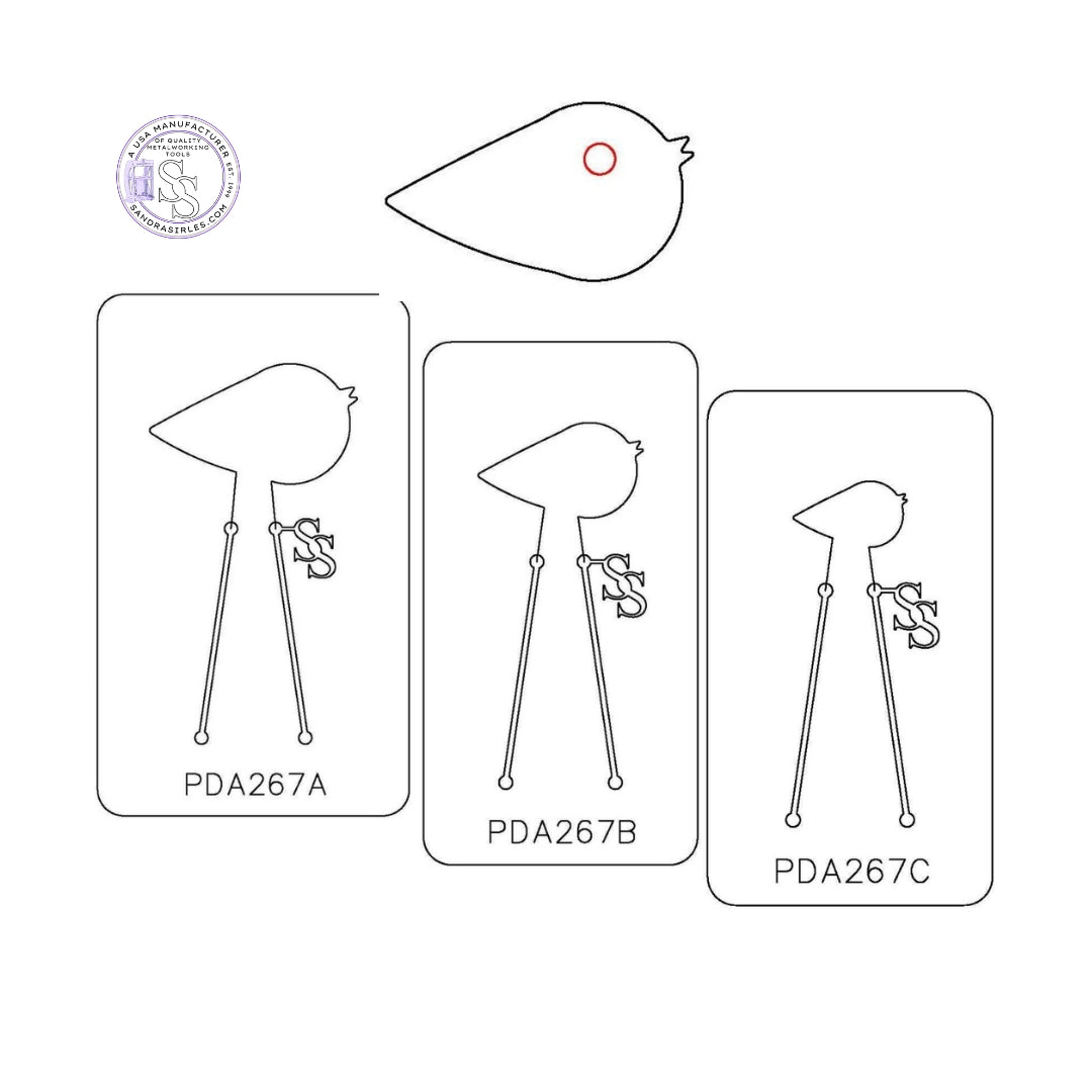 PANCAKE DIE PDA267 BIRD
