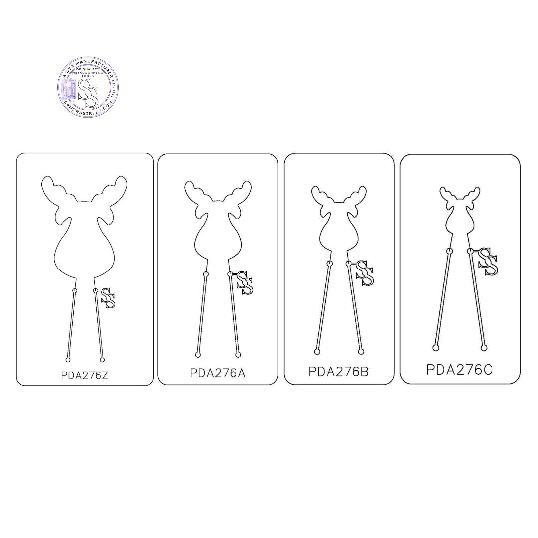 PANCAKE DIE PDA276 CUTE MOOSE