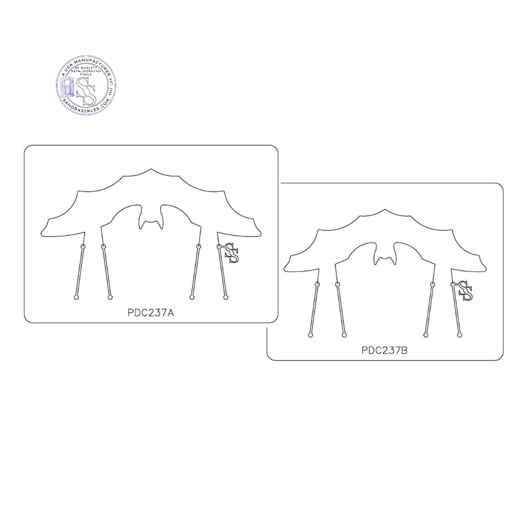 PANCAKE DIES- CUFFS / BRACELETS / KEYCHAINS / MONEY CLIPS