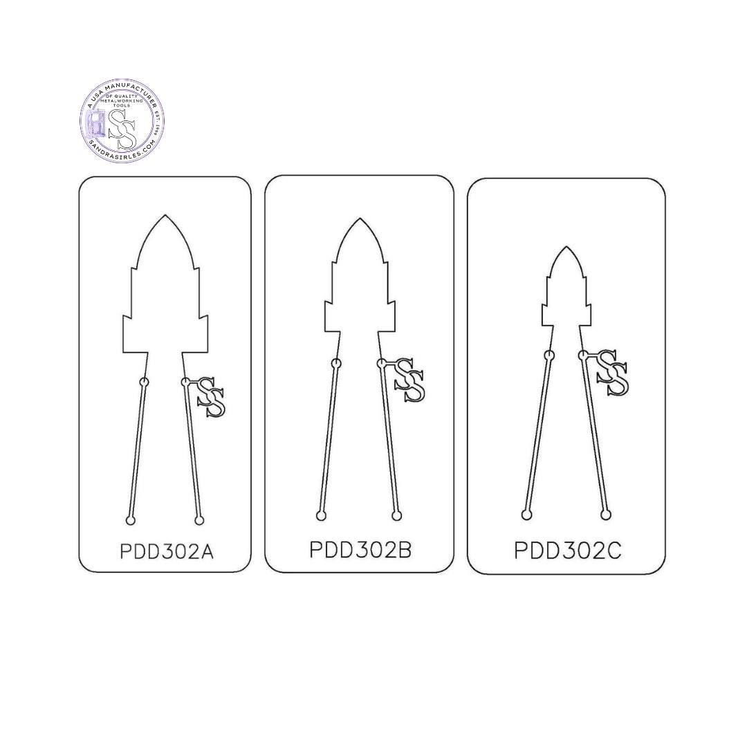 PANCAKE DIE PDD302. DESIGN 3