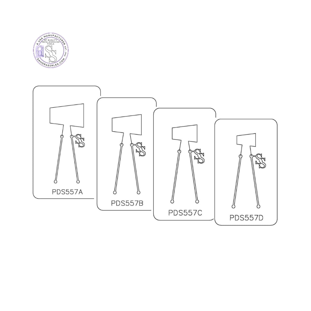 PANCAKE DIE PDS557 SHAPE 57 TRAPEZOID