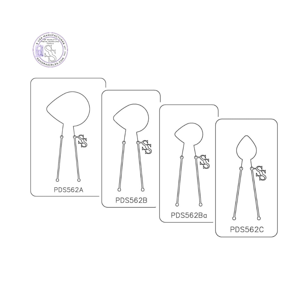 PANCAKE DIE PDS562 SHAPE 62 TEARDROP
