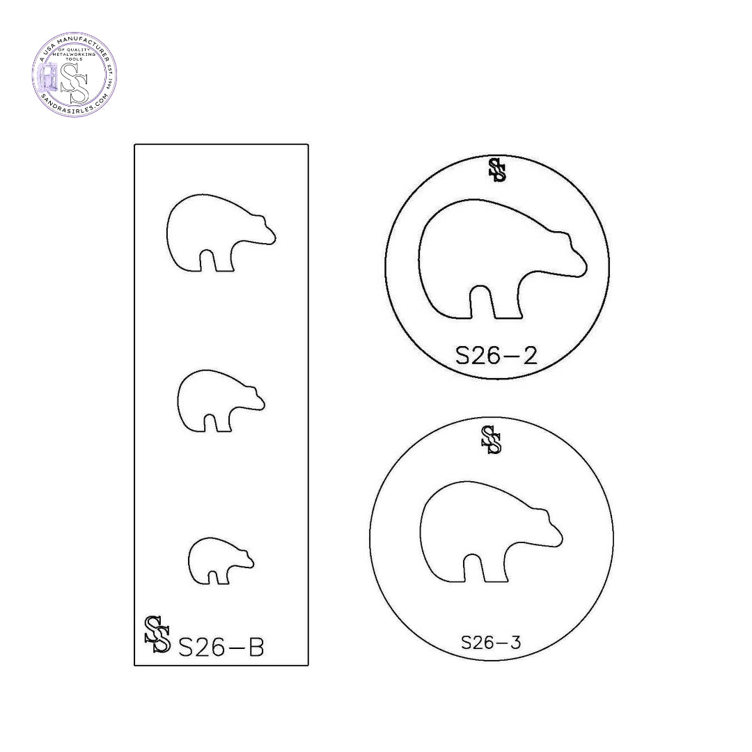 SILHOUETTE DIE S26 FETISH BEAR