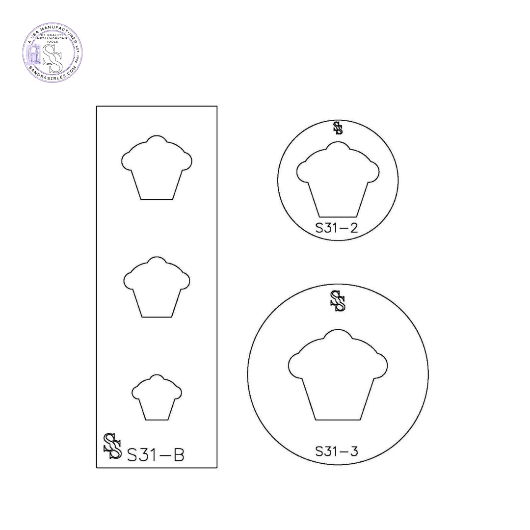 SILHOUETTE DIE S31 CUPCAKE