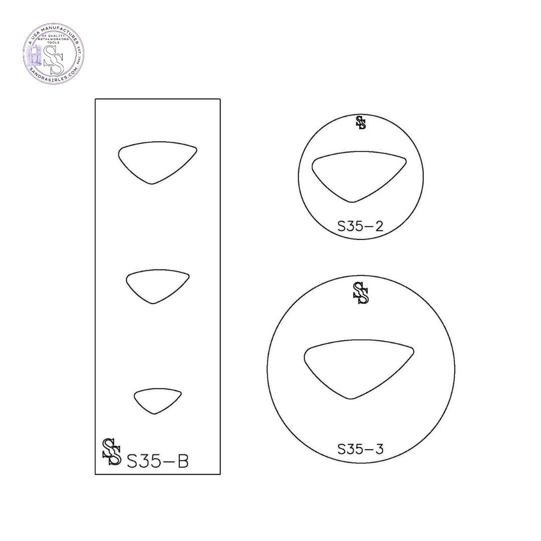 SILHOUETTE DIE S35 SHAPE