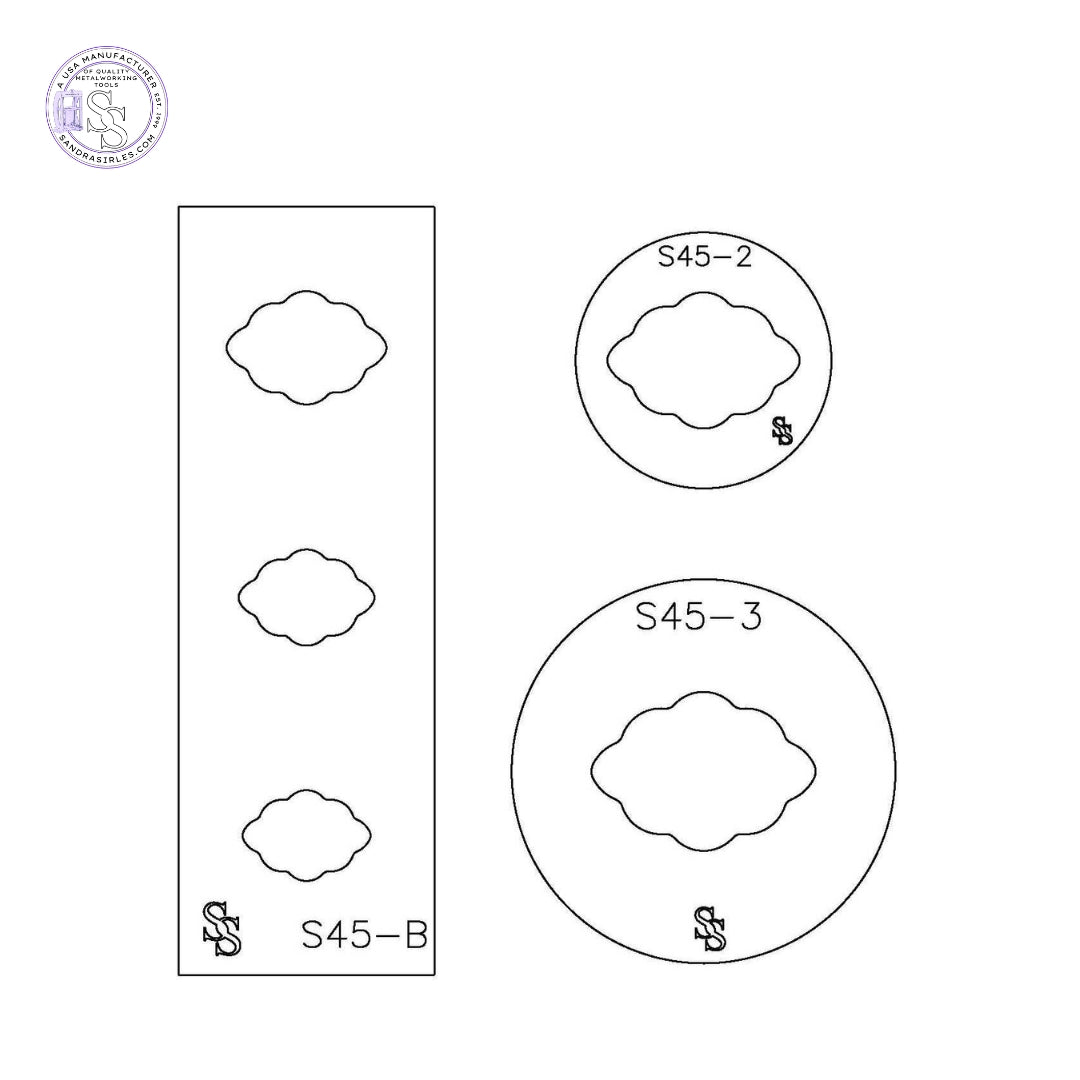 SILHOUETTE DIE S45 SHAPE