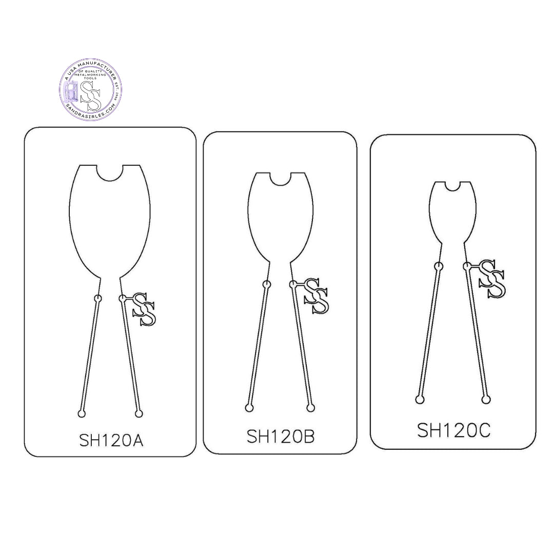 PANCAKE DIE SH120 BIB SHAPE