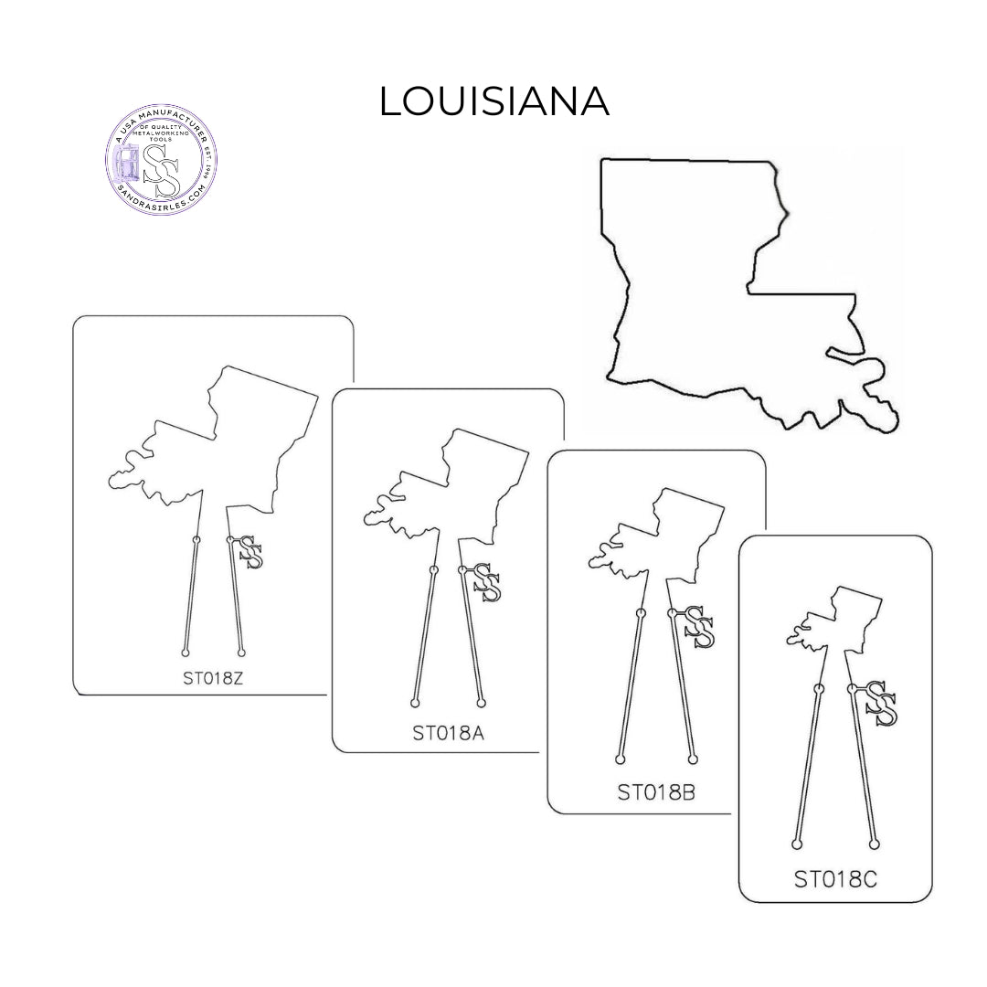 PANCAKE DIE ST018 STATE LOUISIANA