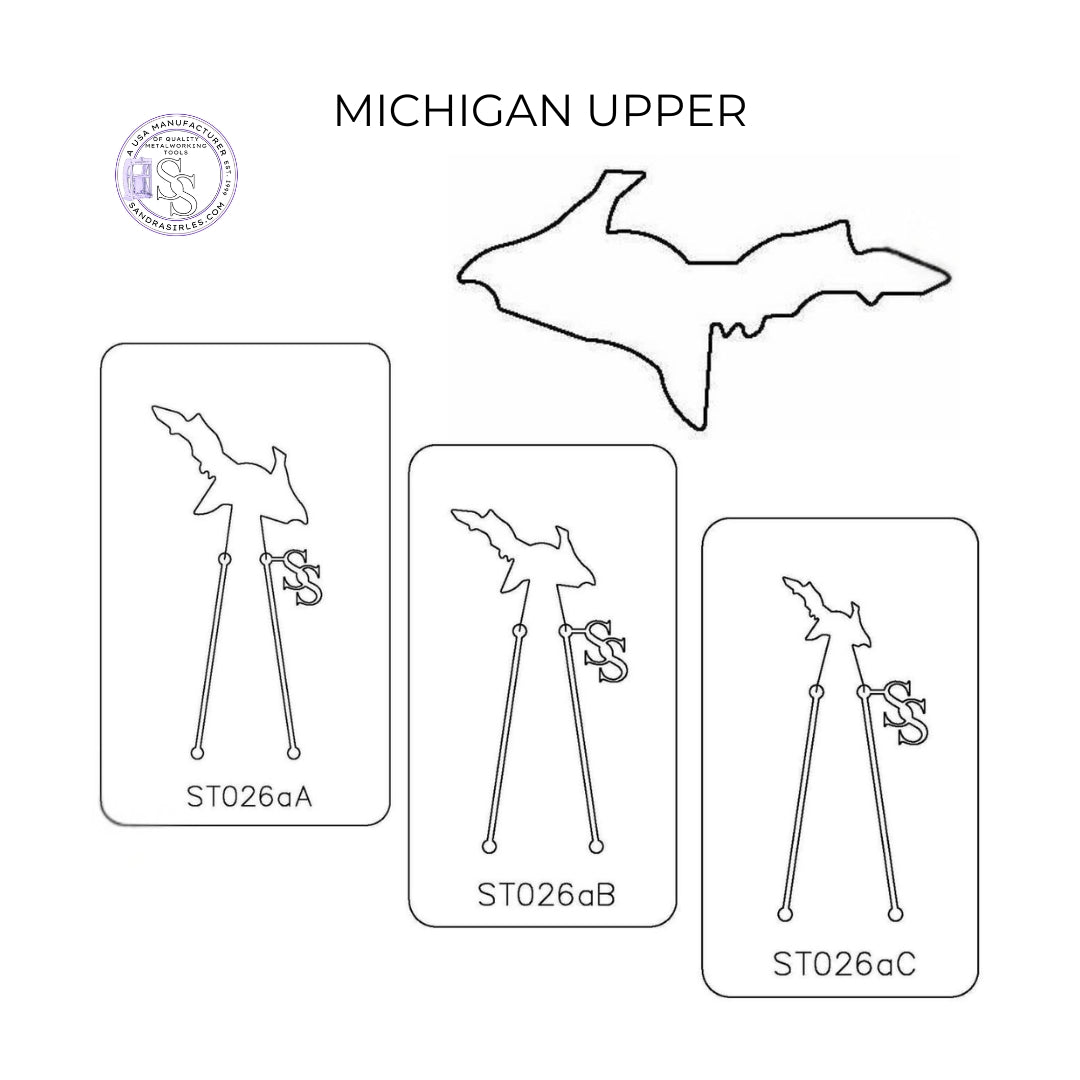 PANCAKE DIE ST026a STATE MICHIGAN UPPER