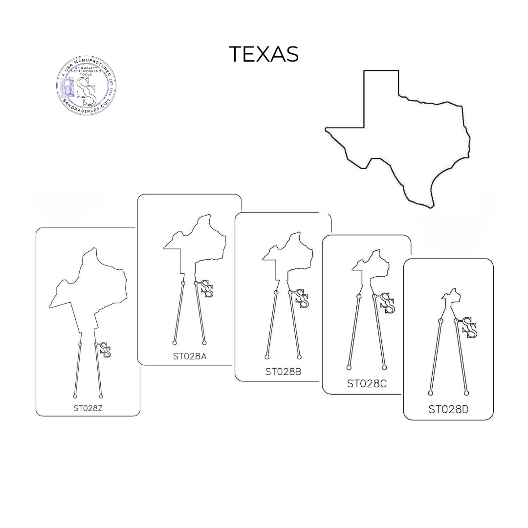 PANCAKE DIE ST028 STATE TEXAS