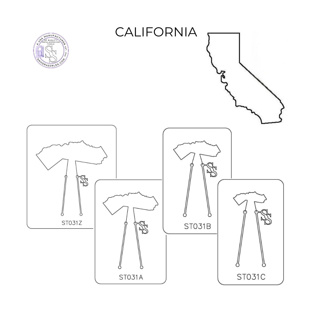 PANCAKE DIE ST031 STATE CALIFORNIA