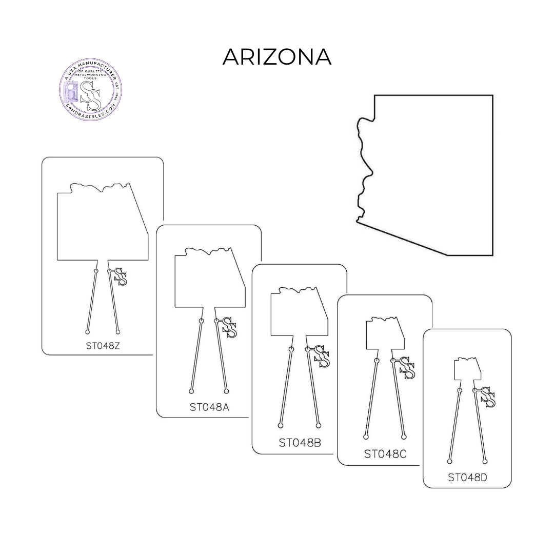 PANCAKE DIE ST048 STATE ARIZONA