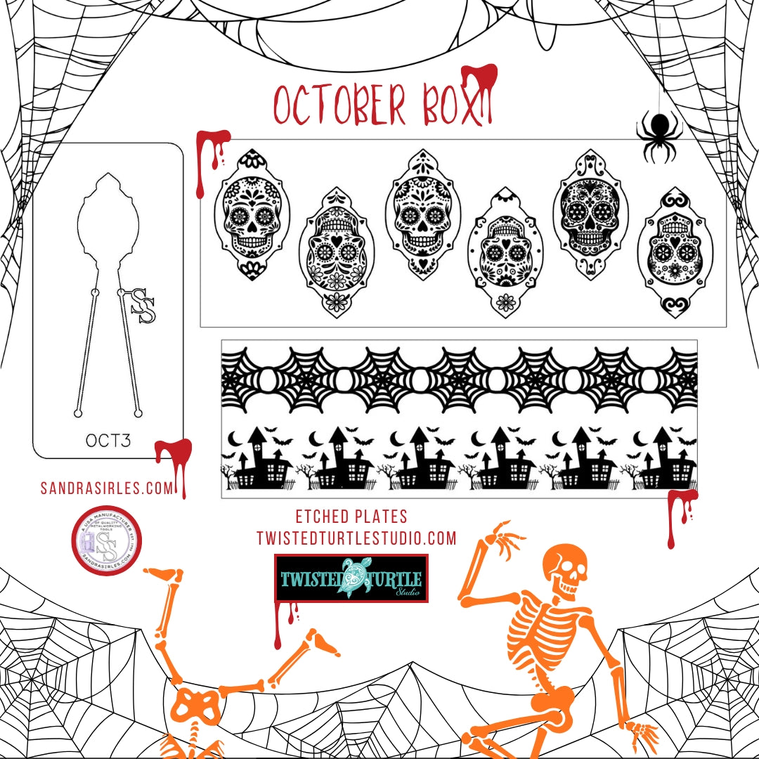 OCTOBER 2026 BOX – SUGAR SKULLS & SPOOKY NIGHTS