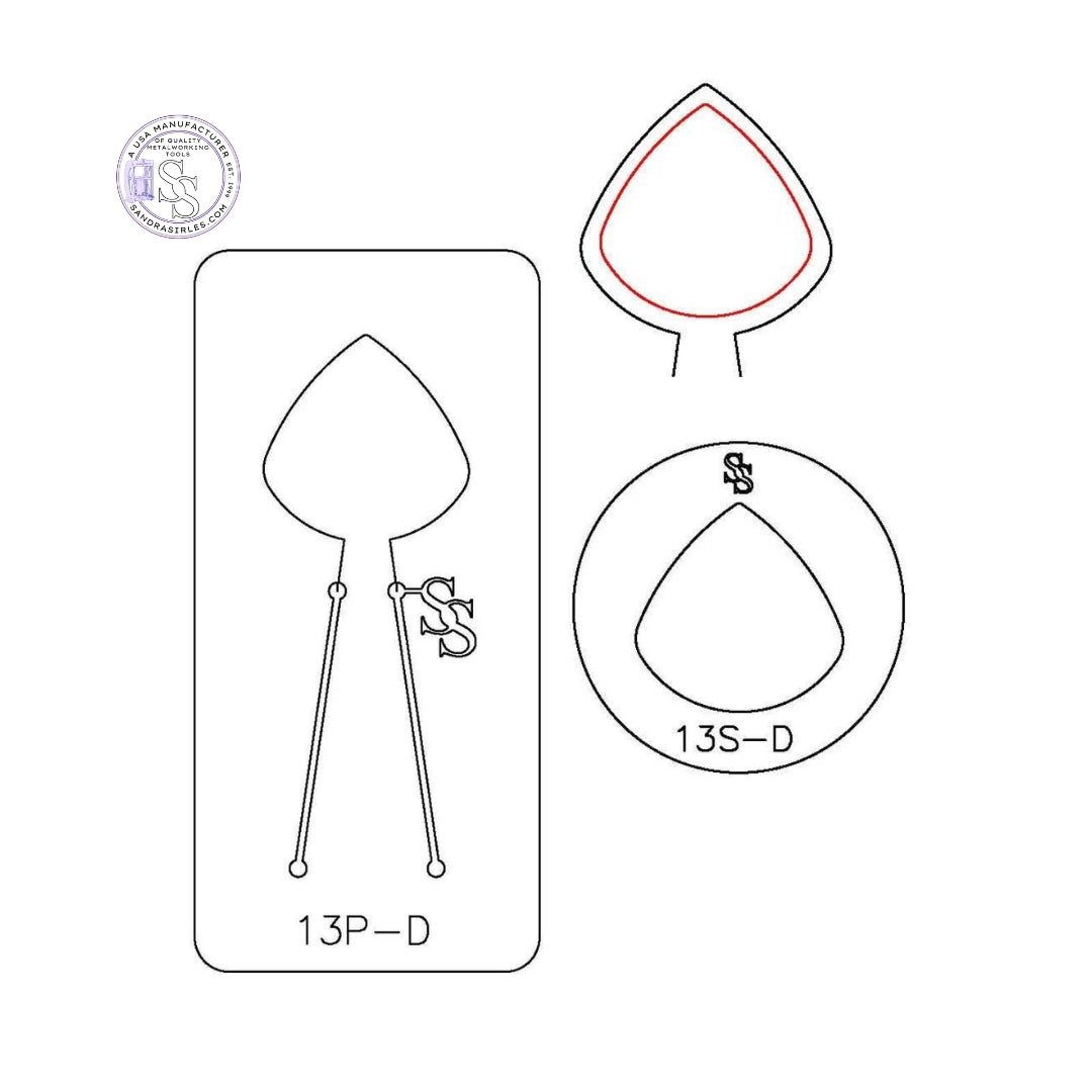 S&P DUOS: SILHOUETTE & PANCAKE DIE DUO: 13S-D, 13P-D   DESIGN 6