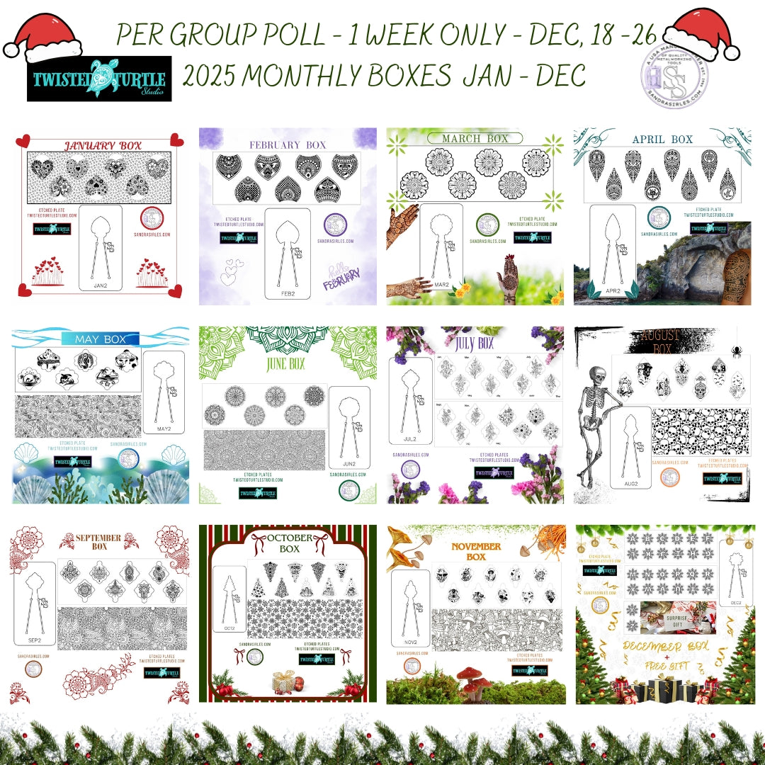 2025 MONTHLY BOXES