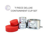 7 PIECE DELUXE CONTAINMENT CUP SET