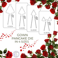 PANCAKE DIE CL003 GOWN