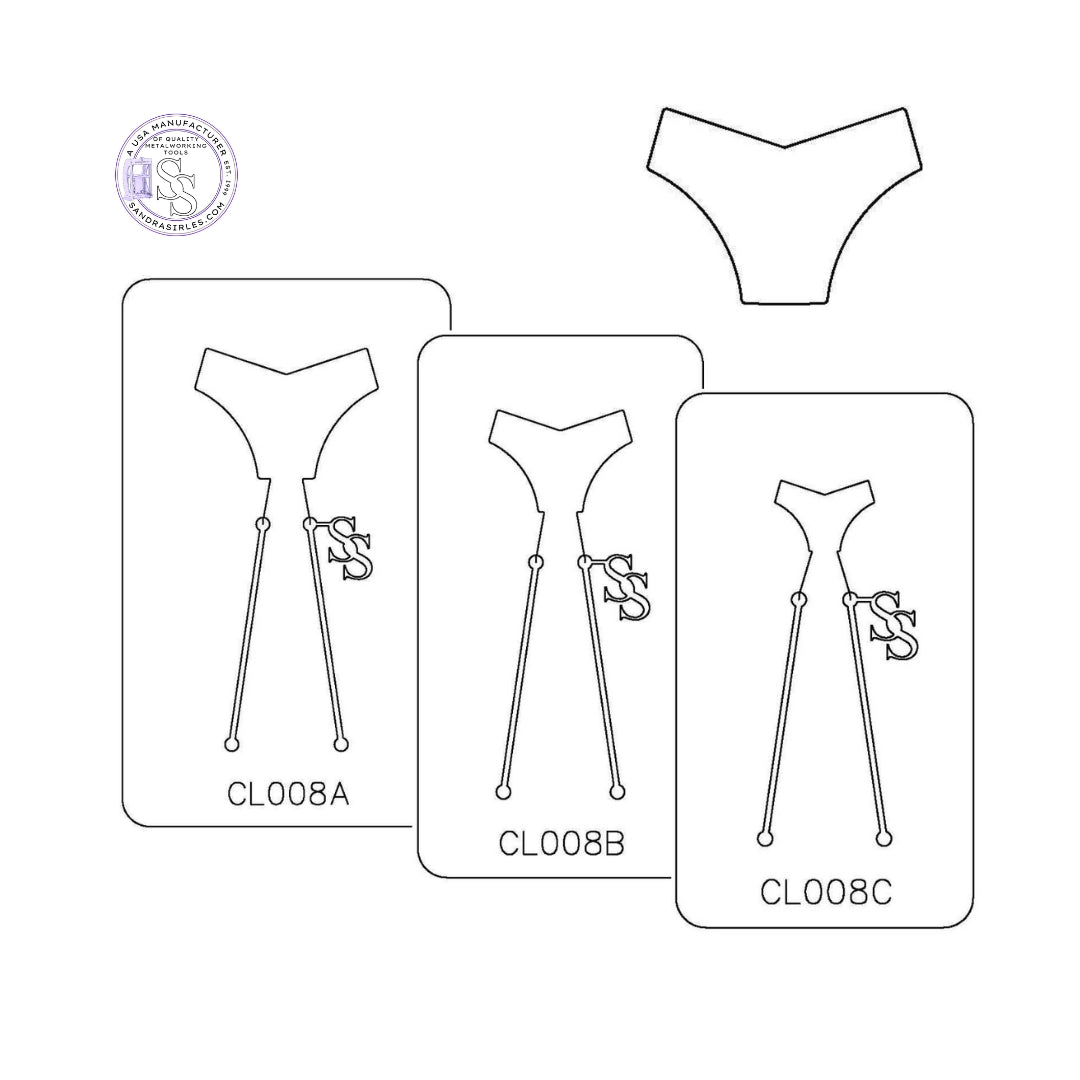 PANCAKE DIE CL008 SWIMSUIT BOTTOM / PANTIE