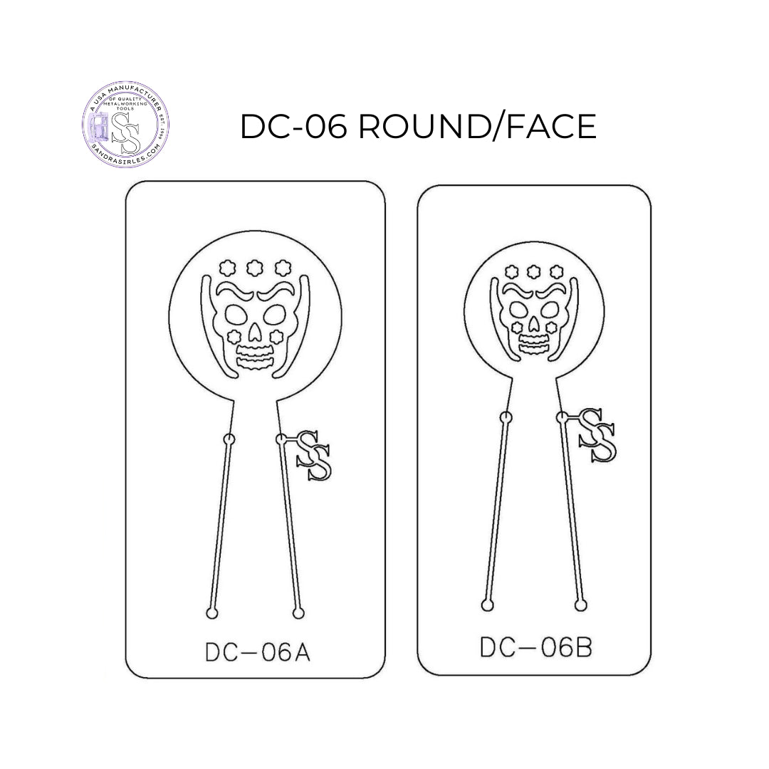 PANCAKE DIE  DC-06 ROUND/FACE