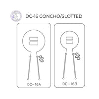 PANCAKE DIE DC-16 CONCHO/SLOTTED
