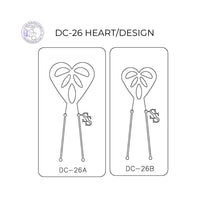PANCAKE DIE DC-26 HEART/DESIGN