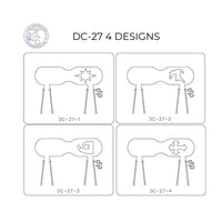 PANCAKE DIE DC-27 4 DESIGNS