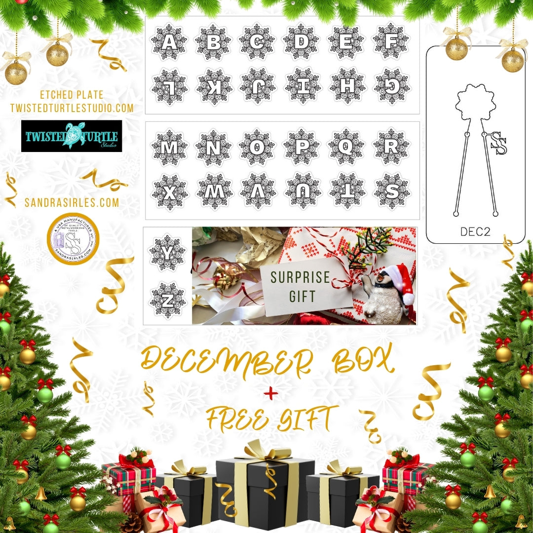 DECEMBER2 BOX – A MANDALA MONOGRAM