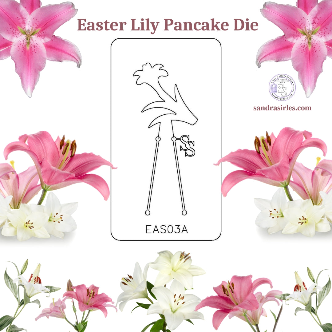 PANCAKE DIE EAS03 EASTER LILY