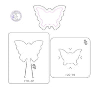 S&P DUOS: LG TRINKET DISH FORMING DIE DUOS: FDD-9S, FDD-9P BUTTERFLY