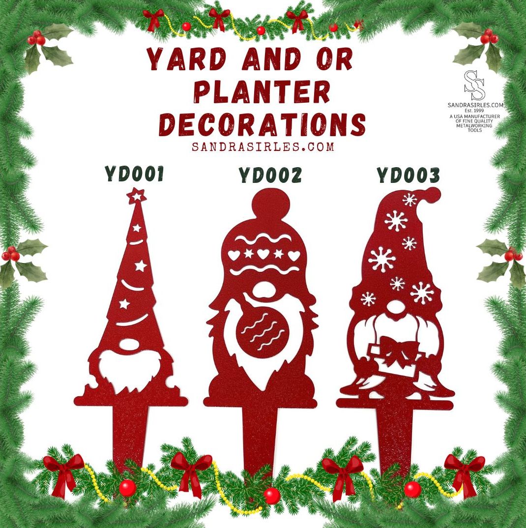 YARD OR PLANTER DECORATION ACCENTS