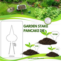 PANCAKE DIE GS02 GARDEN STAKE DESIGN