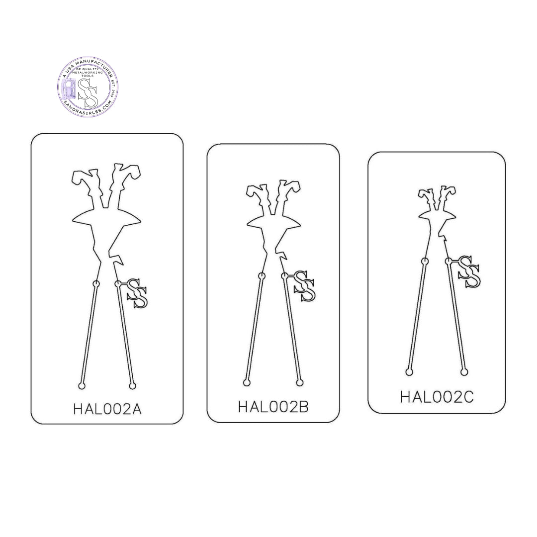 PANCAKE DIE HAL002 WITCH HAT SHOES