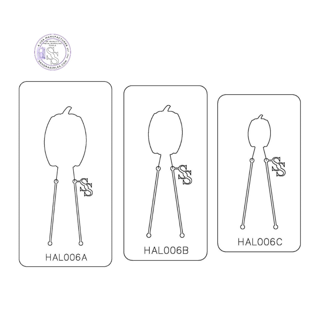 PANCAKE DIE HAL006 PUMPKIN TALL