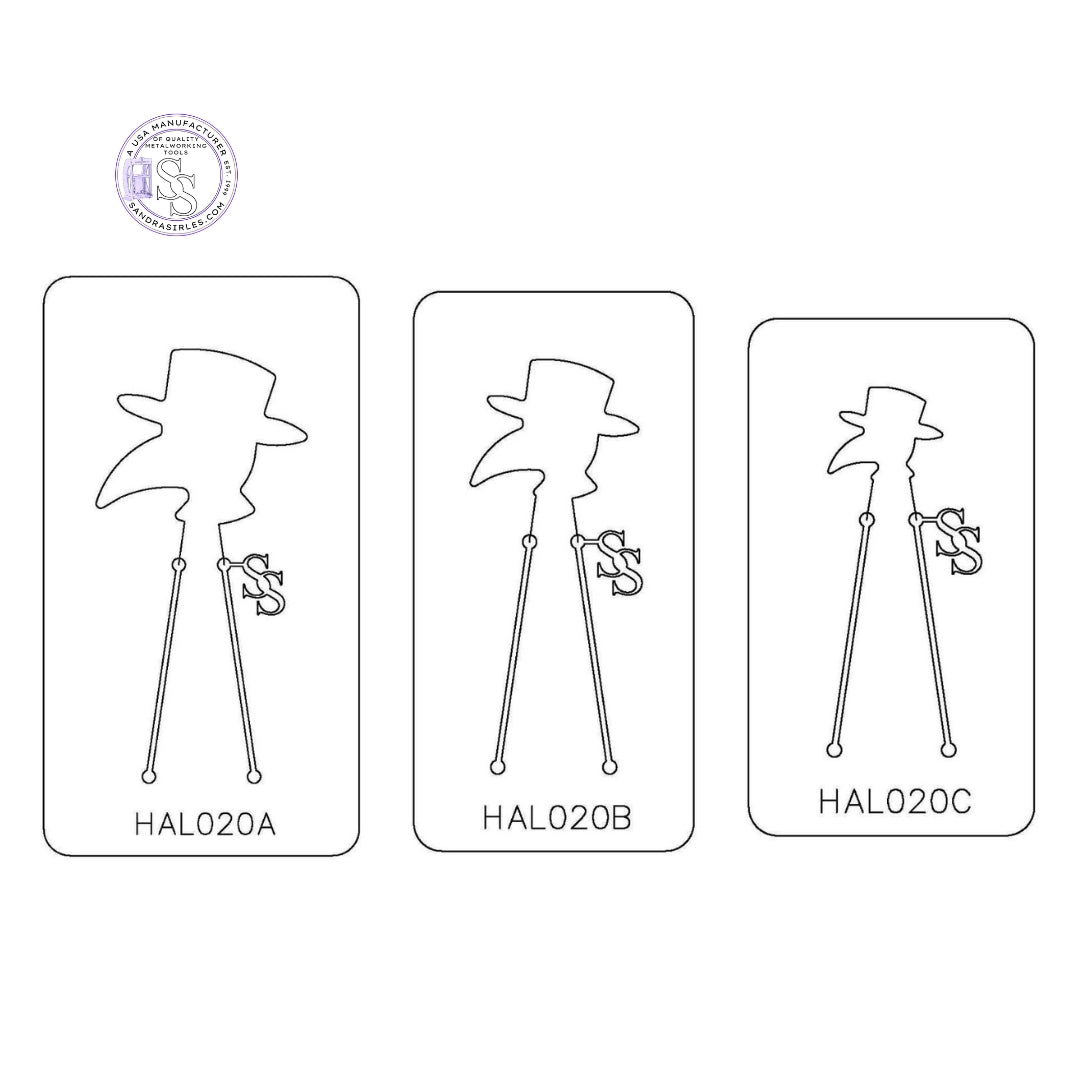 PANCAKE DIE HAL020 PLAGUE DOCTOR