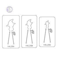 PANCAKE DIE HAL29 CAT WITCH HAT