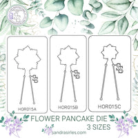 PANCAKE DIE HOR015 FLOWER 3