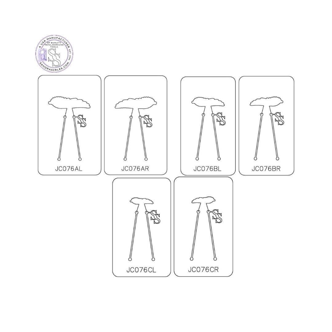PANCAKE DIE JC076 COMPONENT LEFT OR RIGHT WING
