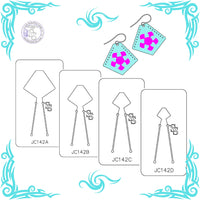 PANCAKE DIE JC142 EARRING / PENDANT COMPONENT