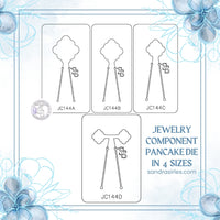 PANCAKE DIE JC144 JEWELRY COMPONENT