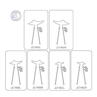 PANCAKE DIE JC147 EARRING COMPONENT
