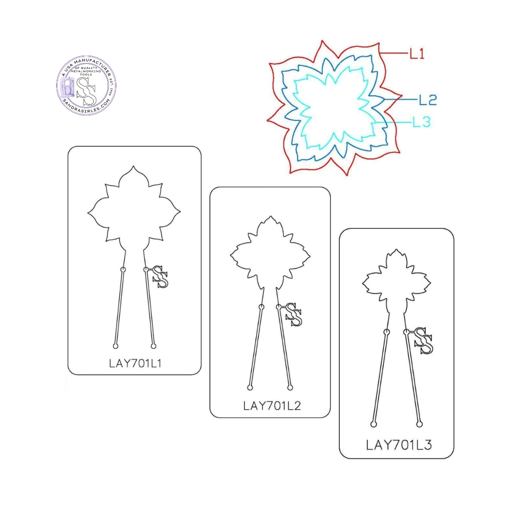 PANCAKE DIE LAY701 3 LAYER701