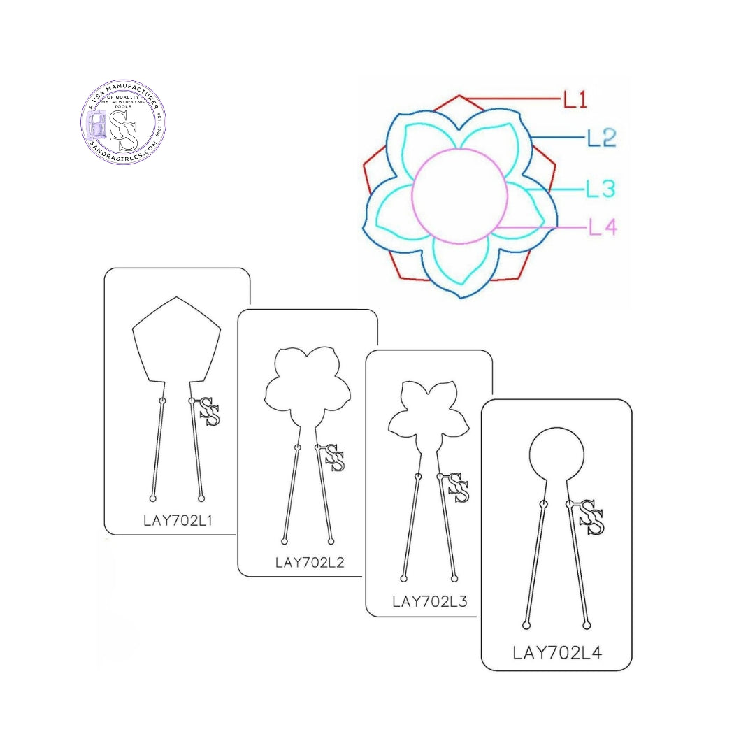 PANCAKE DIE LAY702 4 LAYER702