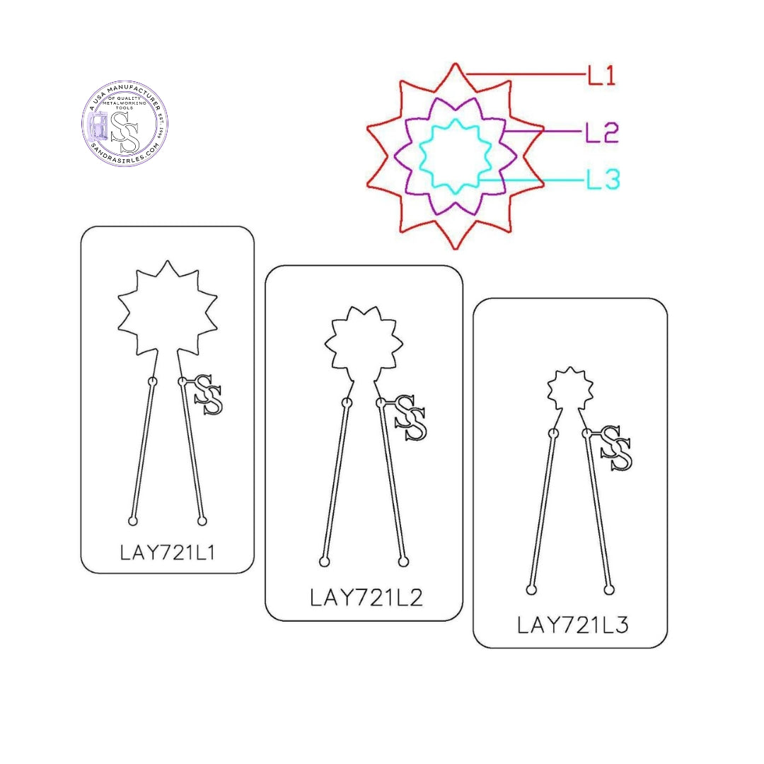 PANCAKE DIE LAY721 3 LAYER721