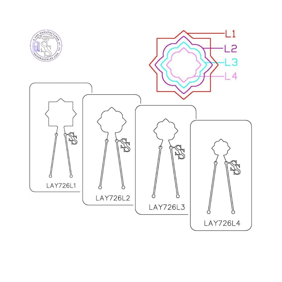 PANCAKE DIE LAY726 4 LAYER726
