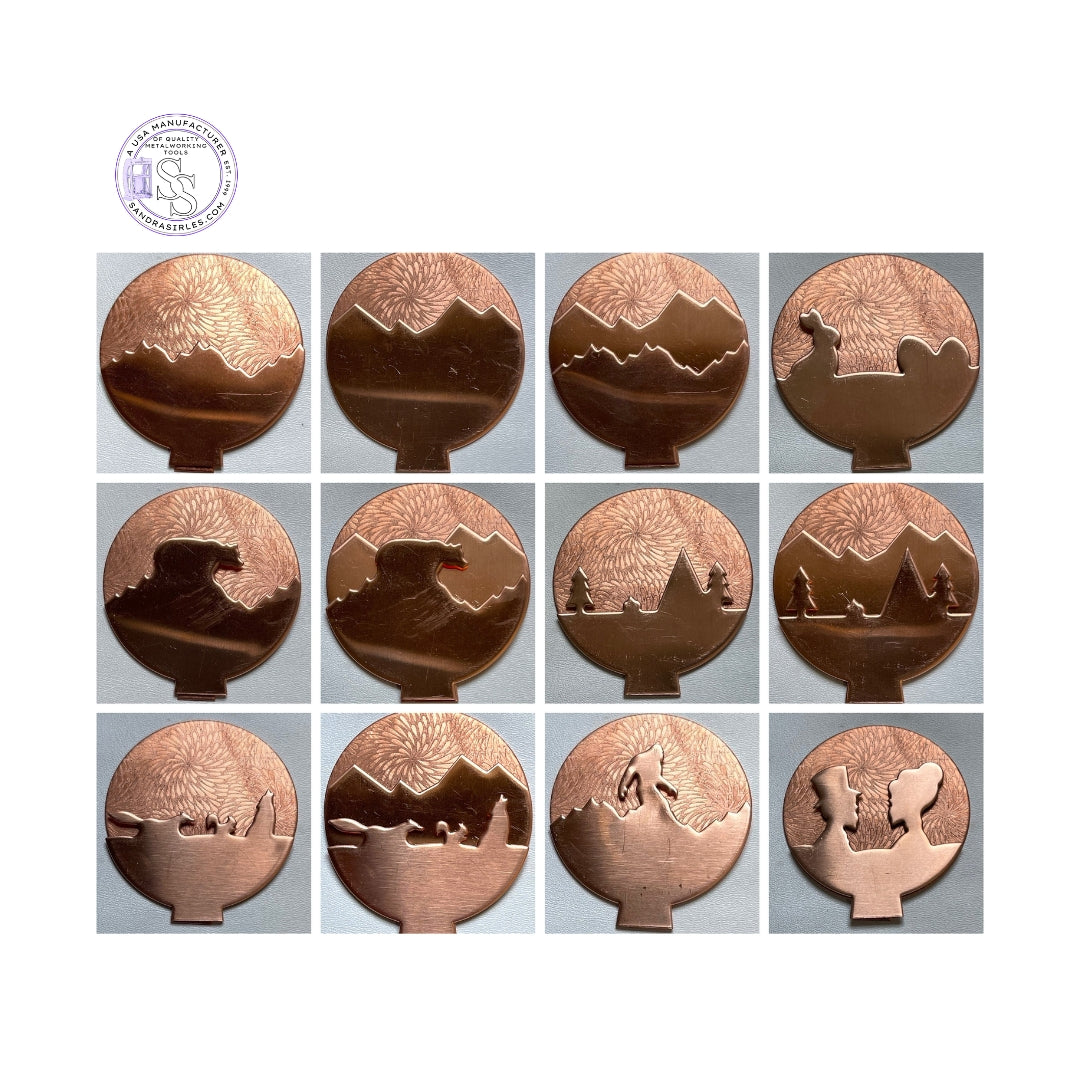 PANCAKE DIE OVERLAY-1   OL-1 MOUNTAINS